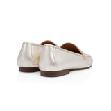 Cece: Gold Metallic Loafers