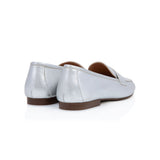 Cece: Silver Metallic Loafers
