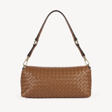Elena: Light Brown Leather Handbag