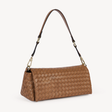 Elena: Light Brown Leather Handbag
