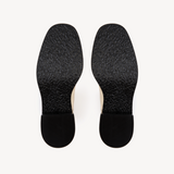 Idaho: Gold Leather Chelsea Boots