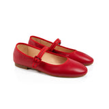 Sylvie: Red Leather Mary Jane