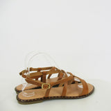 Athena: Tan Leather Sandals - Sample Sale - Multiple Sizes - Unworn