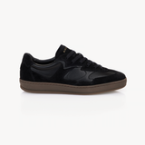 Panello Trainers: Black Suede