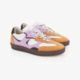 Panello Trainers: Off White, Tan & Lilac - Pre-Order (Dispatch w/c 17/08/26)