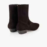 Robyn Ankle Boot: Chocolate Brown Suede - Pre-Order (Dispatch w/c 05/10/26)