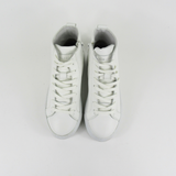Sadie High Top: White - Sample Sale - Size 36