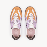 Panello Trainers: Off White, Tan & Lilac - Pre-Order (Dispatch w/c 17/08/26)