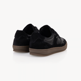 Panello Trainers: Black Suede