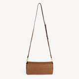 Elena: Light Brown Leather Handbag