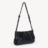 Isola: Black Leather Handbag