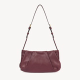 Isola: Burgundy Leather Handbag