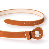 Truli: Tan Suede Belt