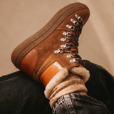 Lana Boot Socks: Camel