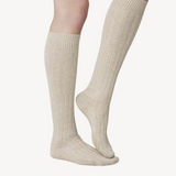 Bodil Chunky Knee High Socks: Oat