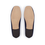 Cece: Navy Suede Loafers
