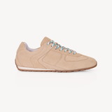 Charli: Sand Suede Trainers - Pre-Order (Dispatch w/c 29/09)