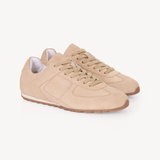 Charli: Sand Suede Trainers - Pre-Order (Dispatch w/c 29/09)