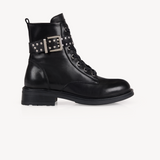 Cora: Black Leather Ankle Boots - Coming Soon