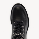 Cora: Black Leather Ankle Boots - Coming Soon