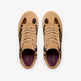 Isla: Leopard Print & Suede Trainers
