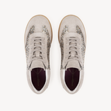 Isla: Multi Silver Glitter & Suede Trainers