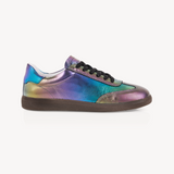Isla: Ombre Metallic Leather Trainers