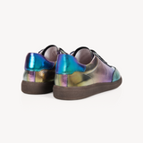 Isla: Ombre Metallic Leather Trainers