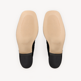 Joanie: Black Suede Ankle Boots - Coming Soon