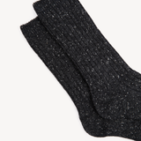 Lana Boot Socks: Black