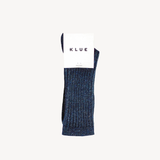 Lana Boot Socks: Navy