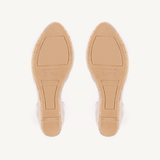 Paloma: Mustard Espadrille Wedges