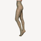 Sofia Tights: Leopard Print