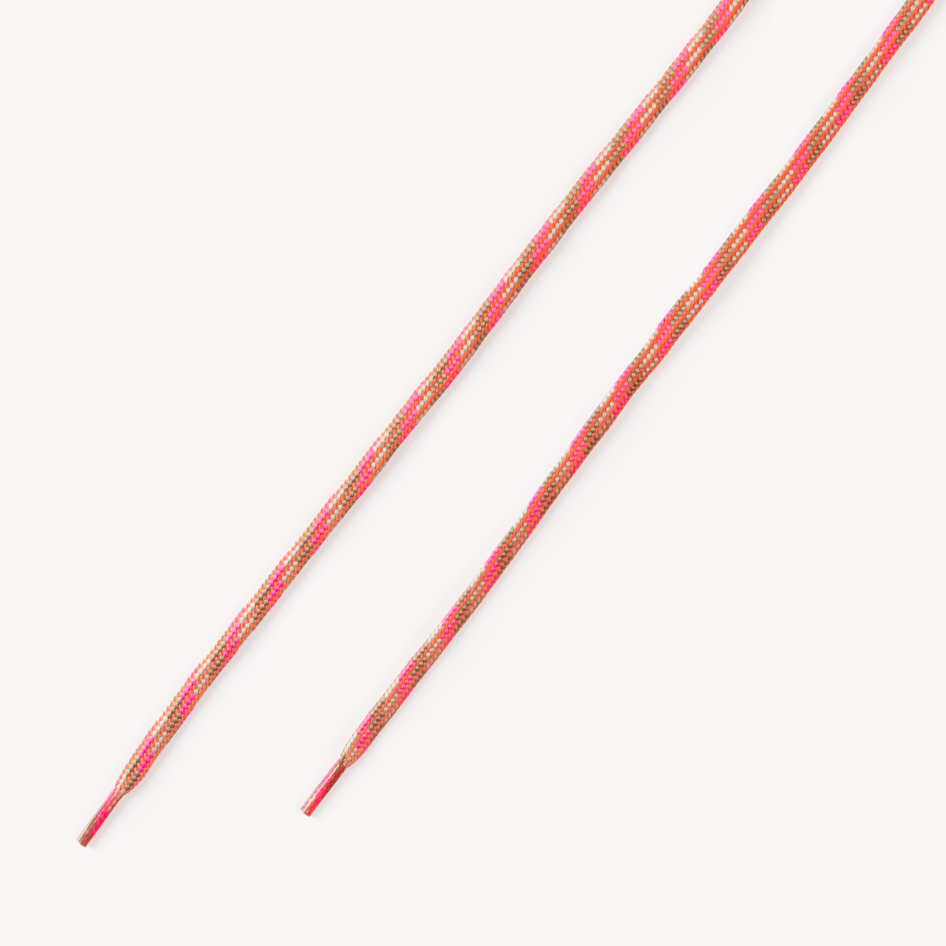 Trainer Laces Neon Pink & Brown Multi