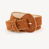 Truli: Tan Suede Belt