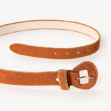 Truli: Tan Suede Belt