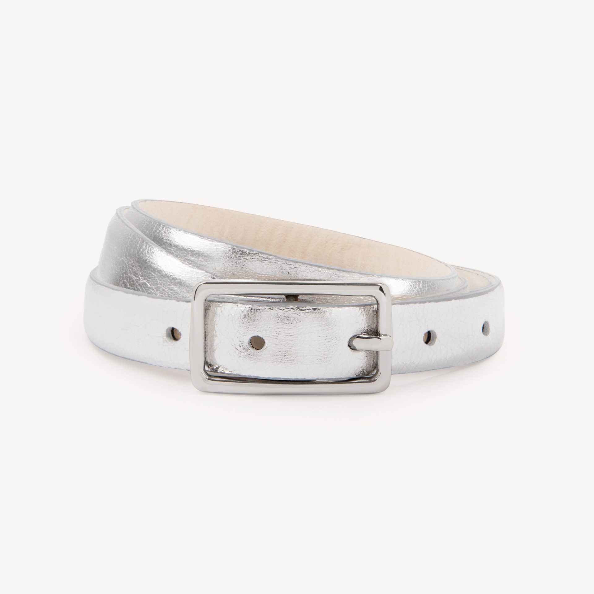 Varenna Skinny Belt Metallic